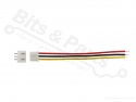 Signal connector JST XH 2.54mm 3-pole with wire and socket 15cm